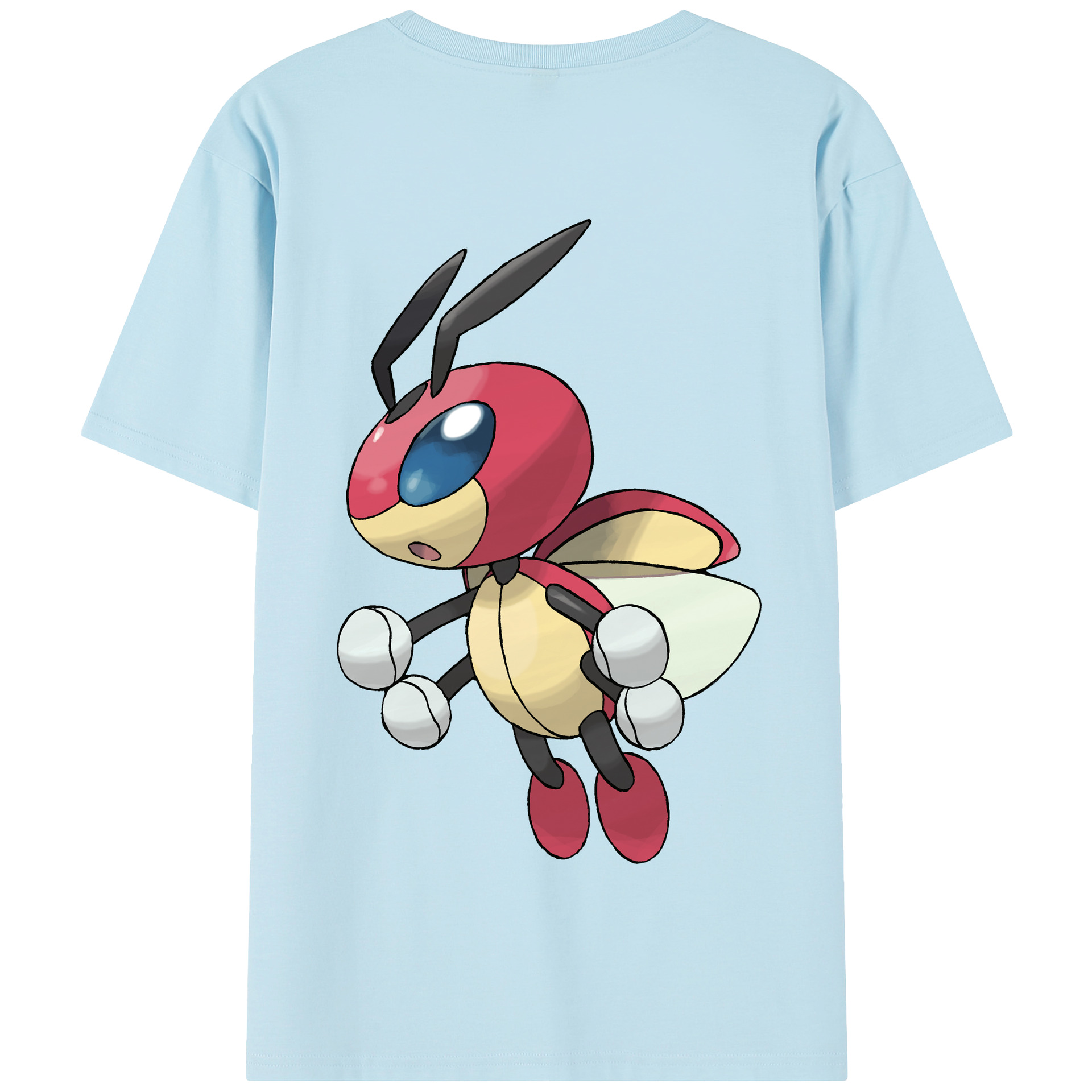 （画像用） ポケットモンスター Pokémon 綿100％半袖Tシャツ（背面プリント）